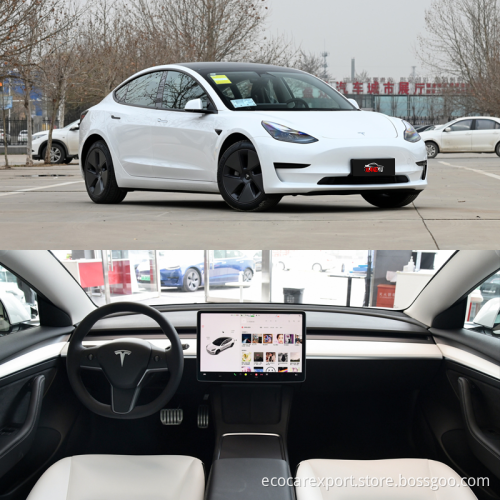 Nuovi veicoli energetici Tesla Modello 3 Automotive Pure Electric 556 km Mobile Scooter Scooter A 4 porte AuTYBABBITY VEICOLO ELETTRICO